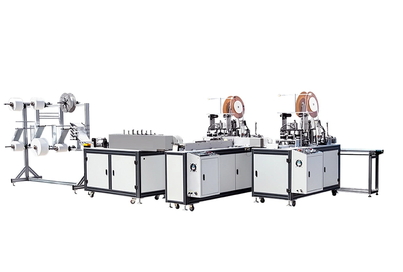 High Speed Automatic Anti Dust Flat Face Mask Making Machine