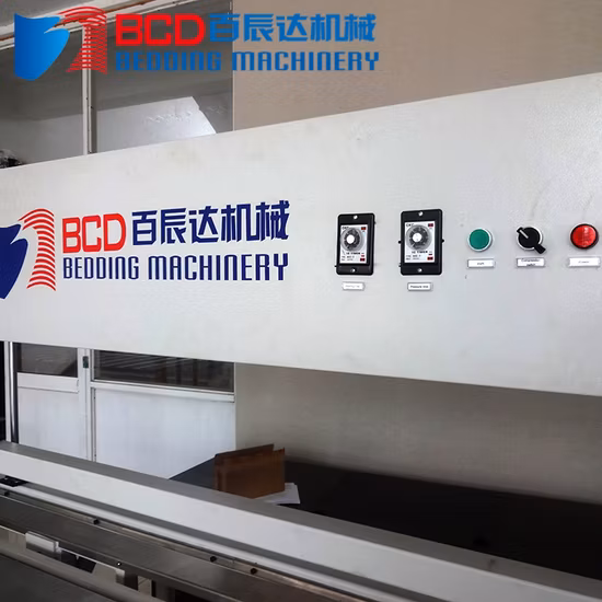 Máquina de embalar sacos plásticos de colchão horizontal 2,4kw 500kg