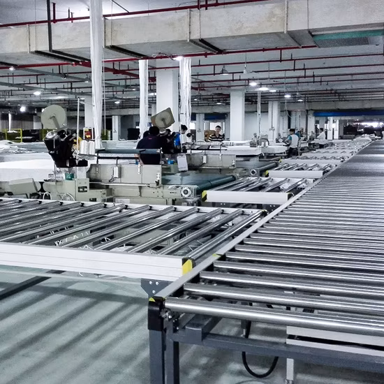 Linha de produção automática de molas/máquina de compressão e embalagem de rolos para colchões